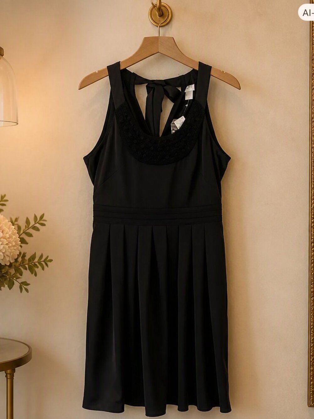 Ann Taylor LOFT Black Dress Size 4 NWT